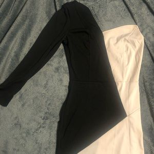 Cute one shoulder dress m-s
